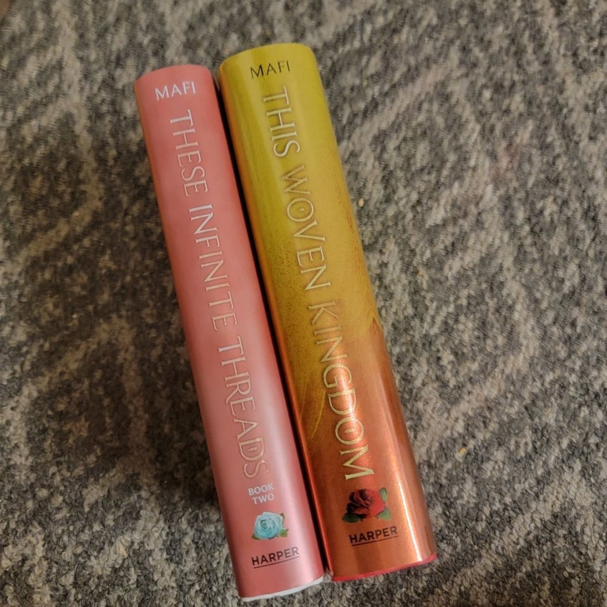 This Woven Kingdom & These Infinite Threads by Tahereh Mafi, Hardcover ...
