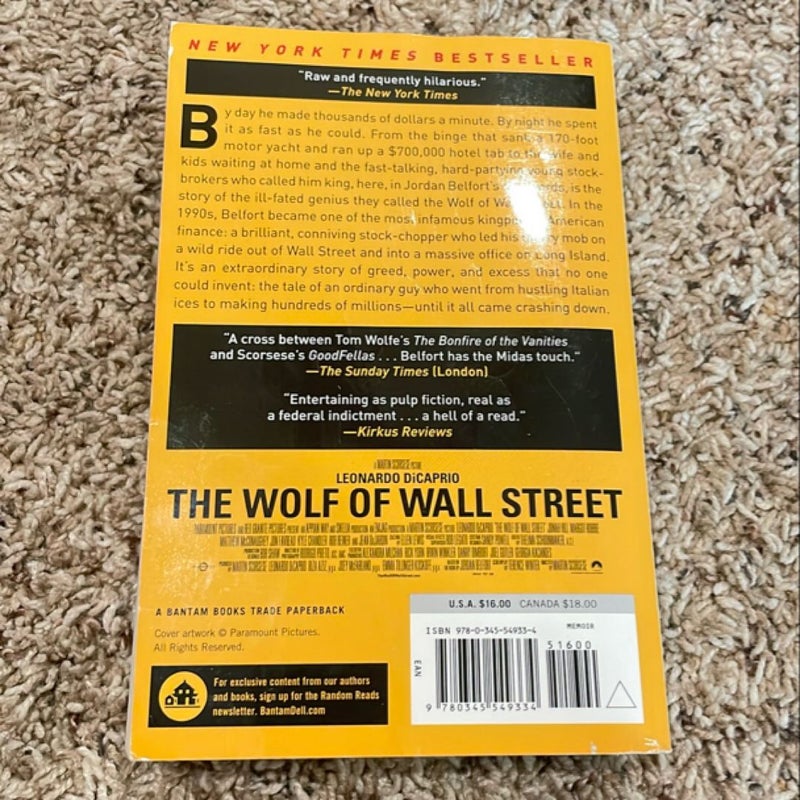 The Wolf of Wall Street (Movie Tie-In Edition)