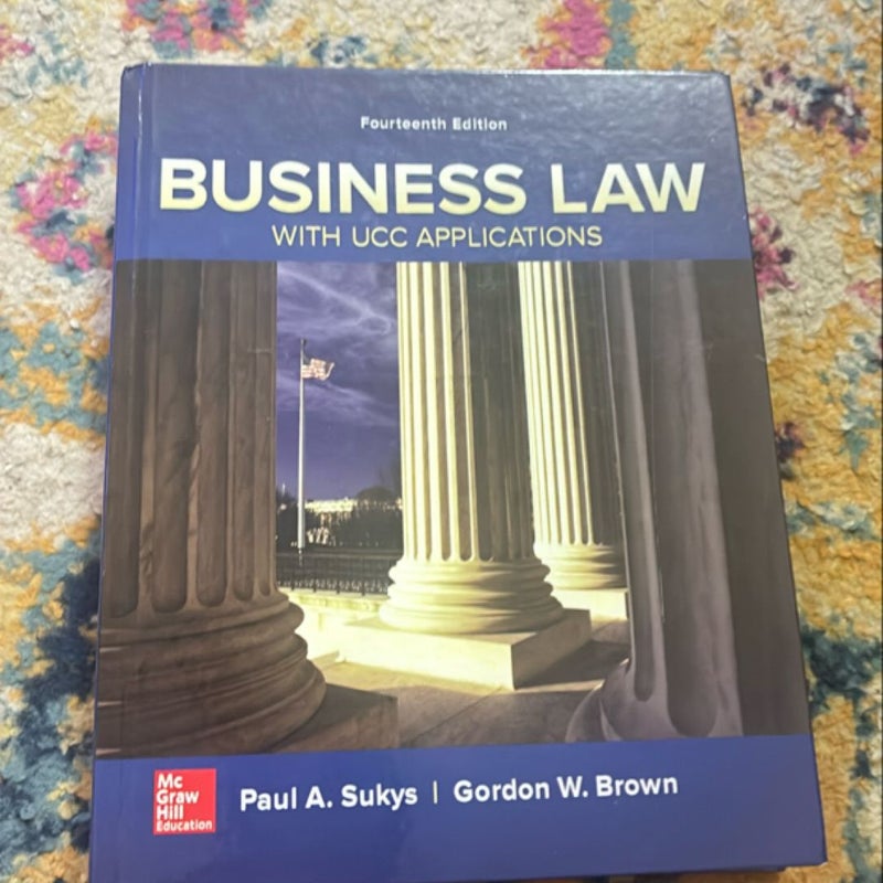 Business Law with UCC Applications