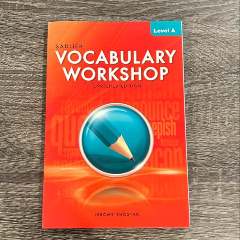 Vocabulary Workshop 