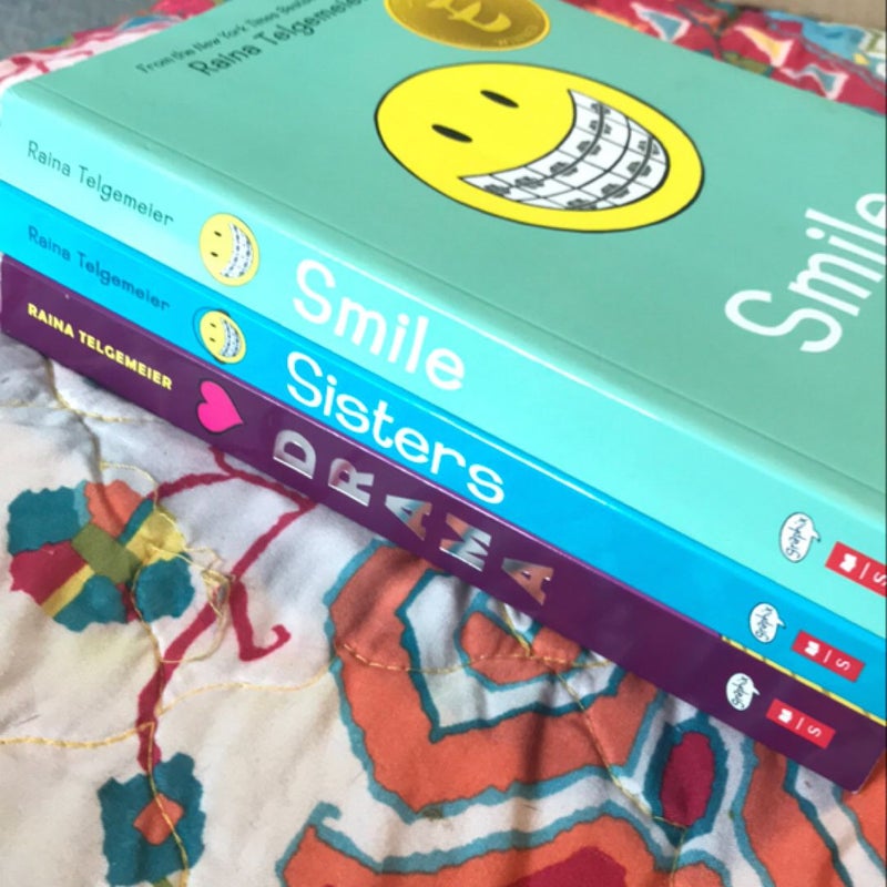 Smile, Sisters, Drama 3 book bundle