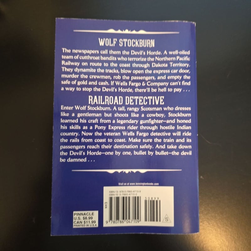 Wolf Stockburn, Railroad Detective