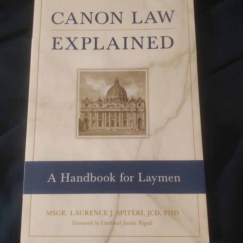 Canon Law Explained