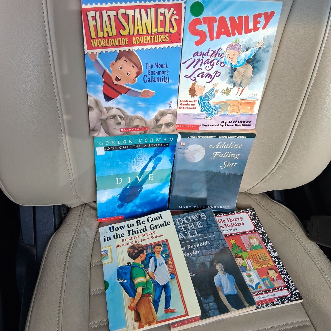 How to Be Cool in the Third Grade & 6 other scholastic books 