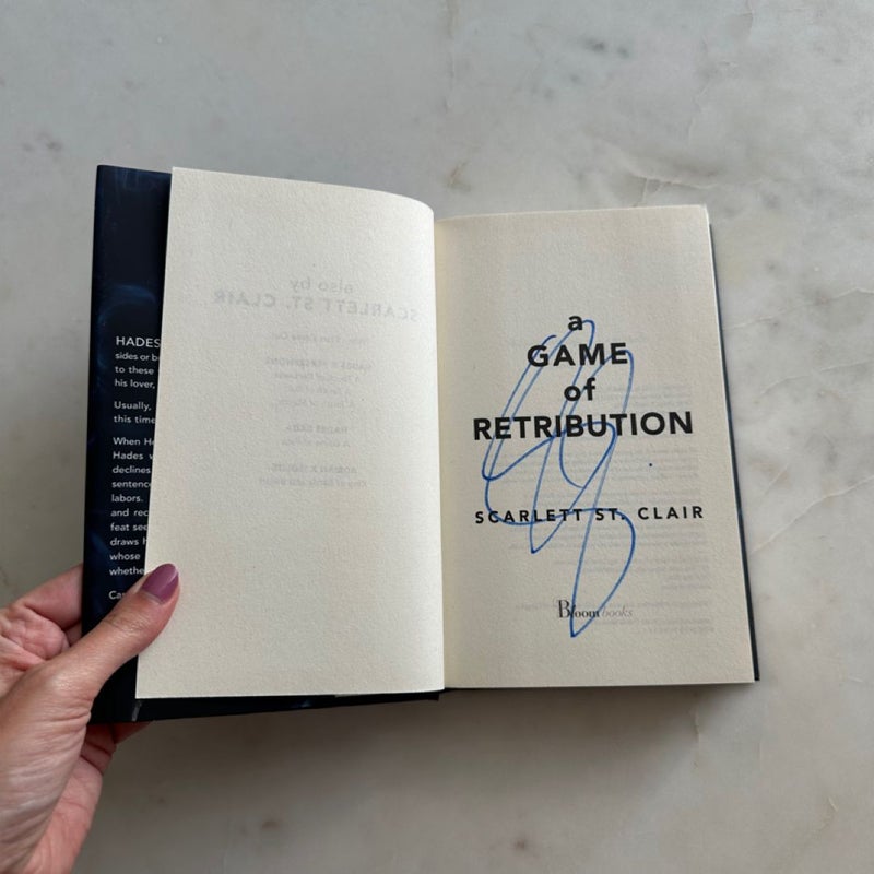 A Game of Retribution (Signed)