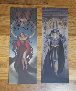 Fairyloot Collectible Mythology Bookmarks Apate and Anubis
