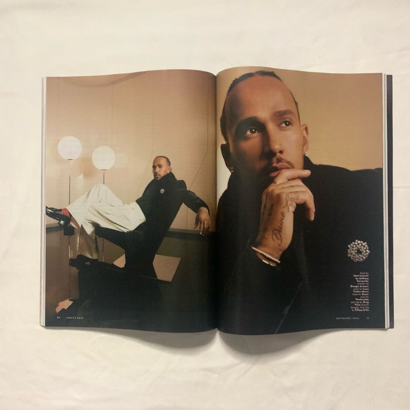 Vanity Fair Lewis Hamilton “Beyond The Finish Line” Issue September 2022 Magazine