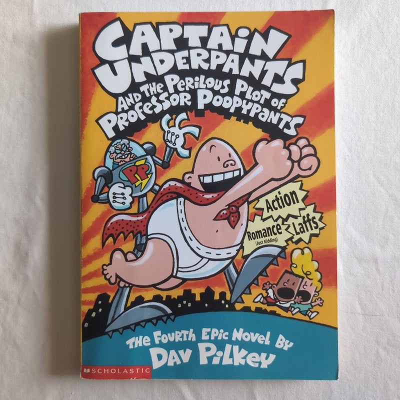 Captain Underpants and the Perilous Plot of Professor Poopypants: Color Edition (Captain Underpants #4) (Unabridged Edition)