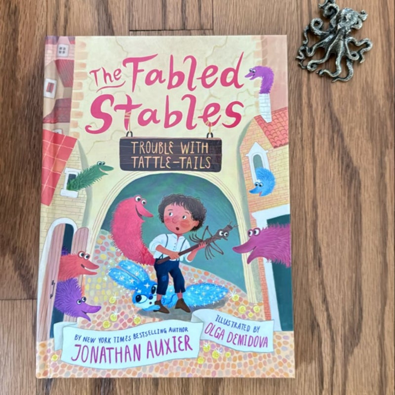 Trouble with Tattle-Tails (the Fabled Stables Book #2)