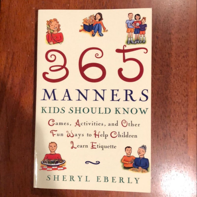 365 Manners Kids Should Know