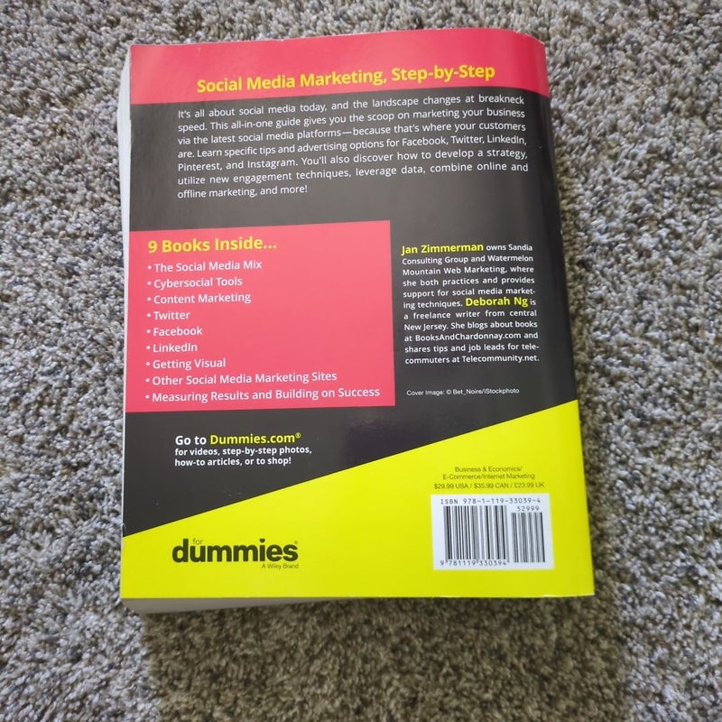 Social Media Marketing All-in-One for Dummies®