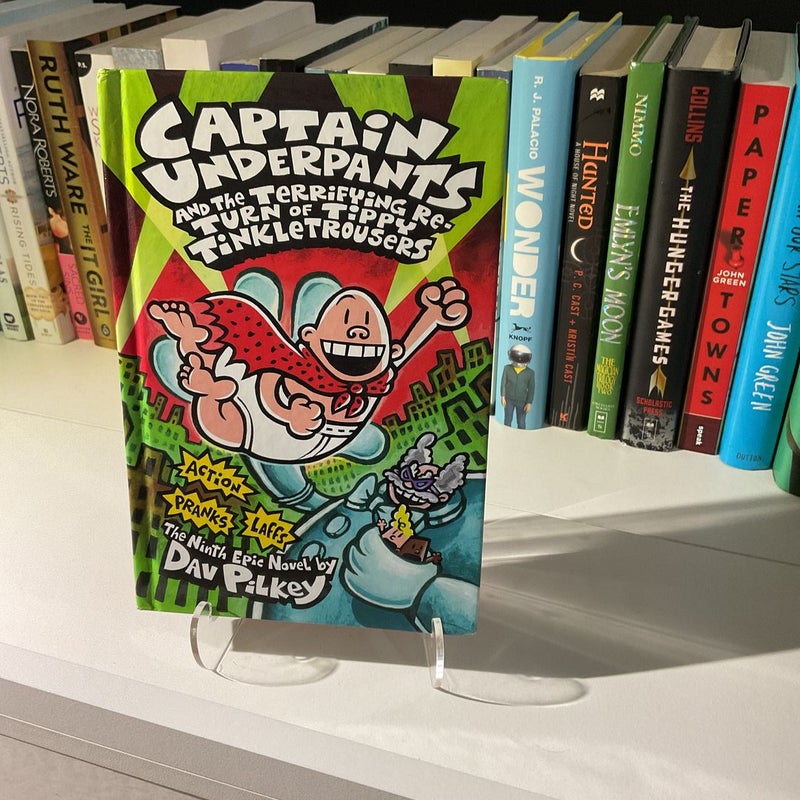 Captain underpants and the terrifying return of tippy clearance tinkletrousers