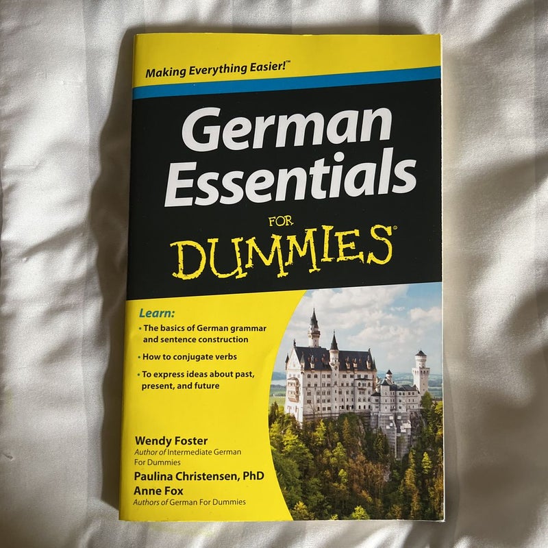 German Essentials for Dummies