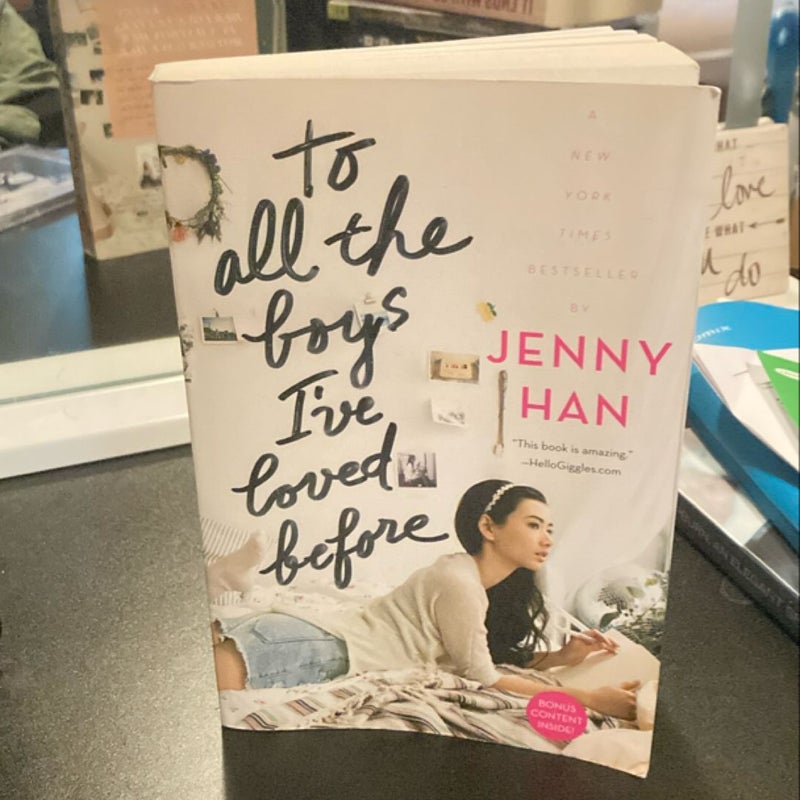 To All the Boys I've Loved Before