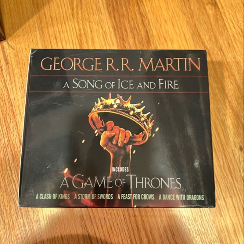 George R. R. Martin's a Game of Thrones 5-Book Boxed Set (Song of Ice and Fire Series)