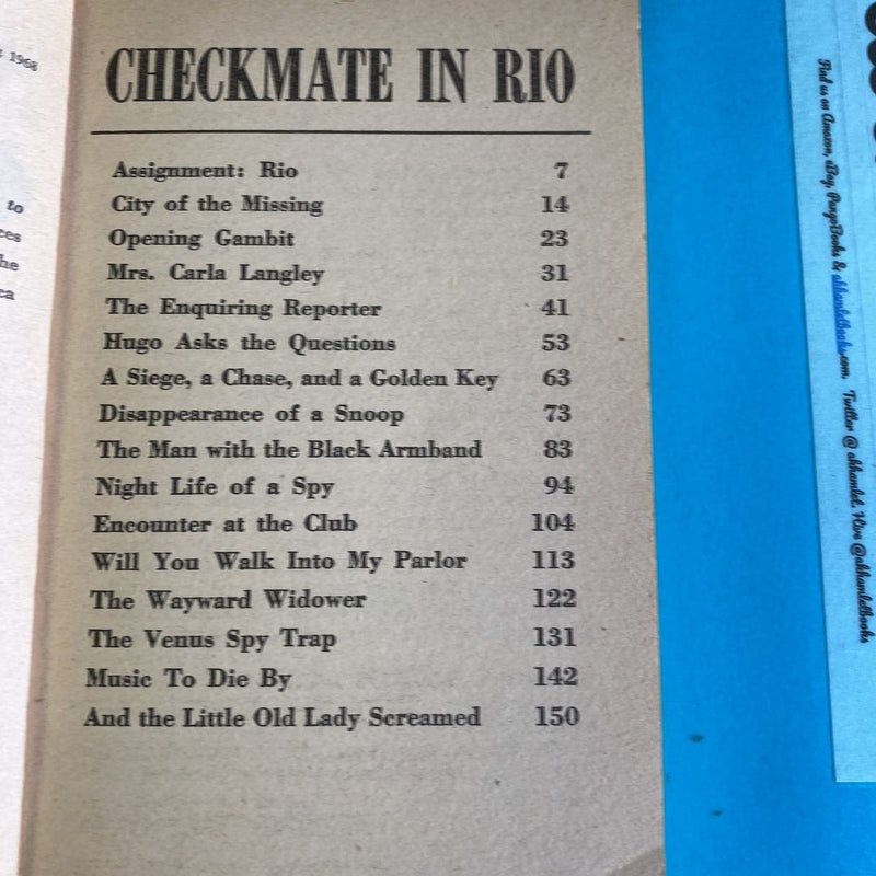 Checkmate in Rio