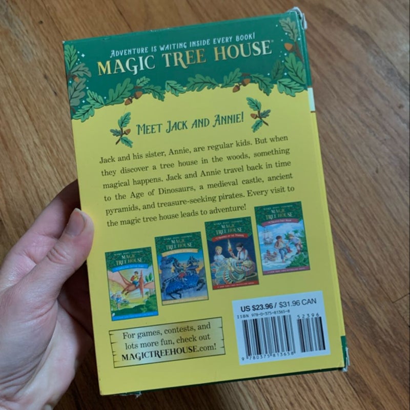 Magic Tree House Books 1-4 Boxed Set