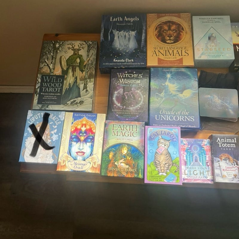 Tarot decks for sale! **Read Description!**