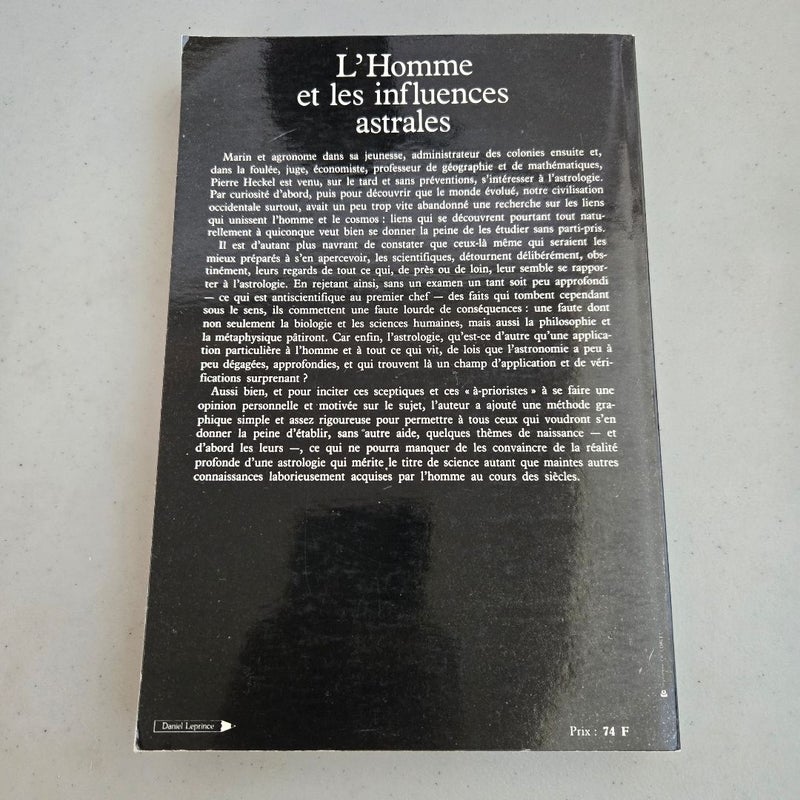 L'homme et les influences astrales