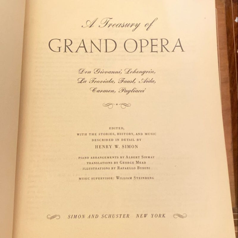 A Treasury of Grand Opera