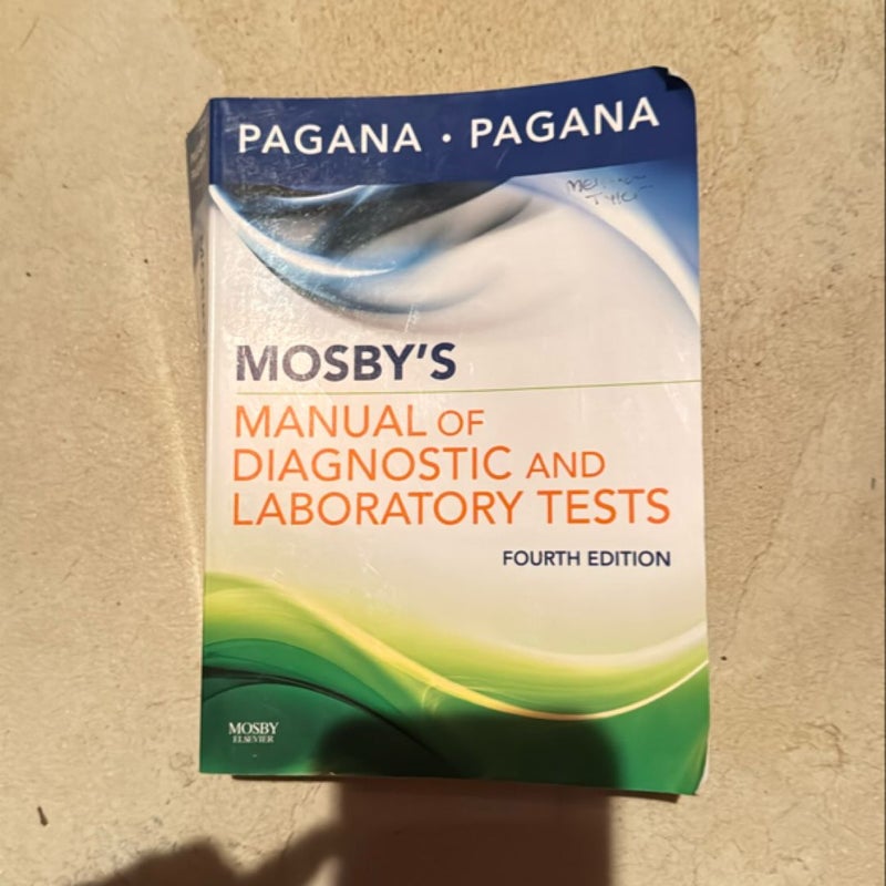 Mosby's Manual of Diagnostic and Laboratory Tests