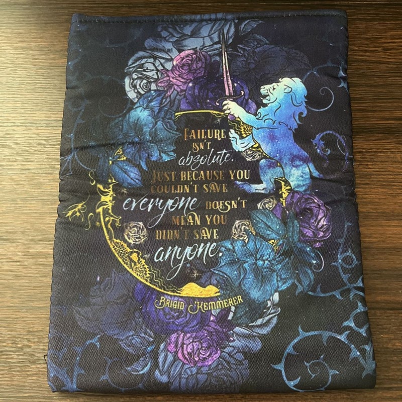 Fairyloot A Curse So Dark and Lonely Booksleeve