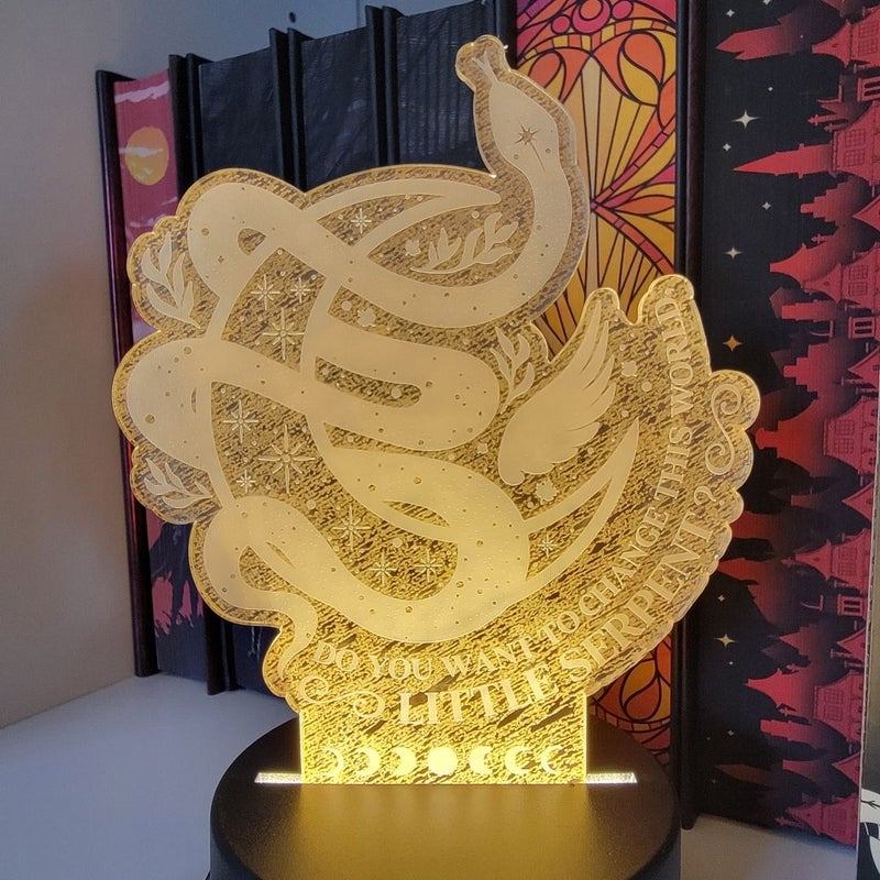 Bookish Box The Serpent and the Wings of Night Light Up Display