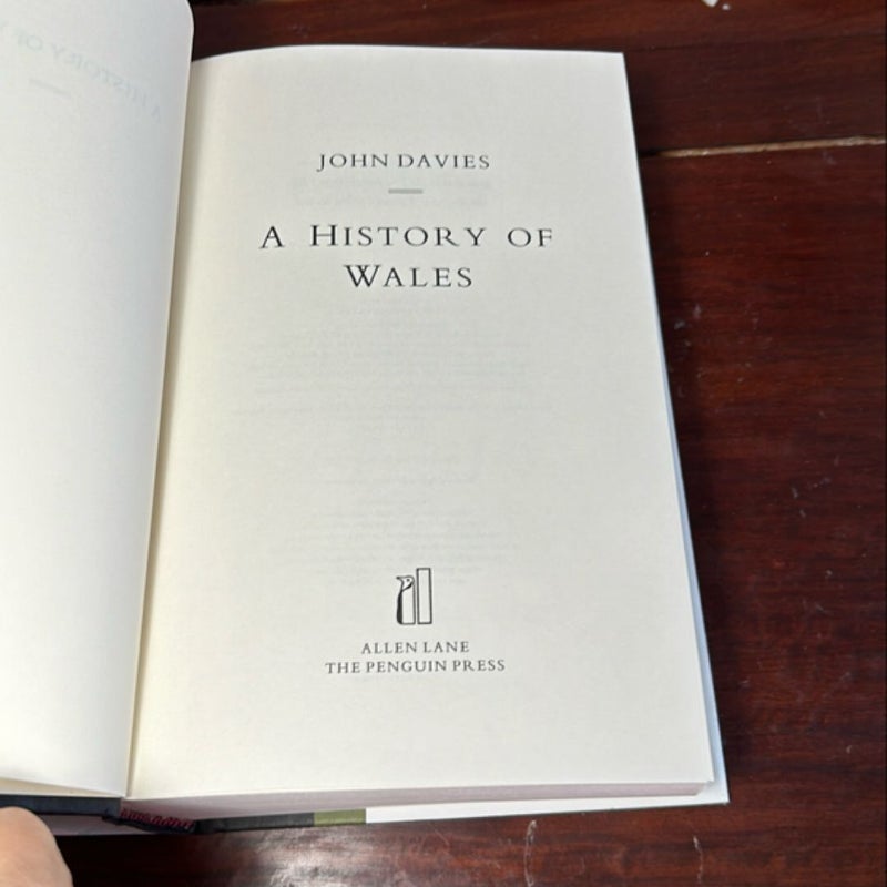 A History of Wales