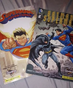 Superman Adventures #1 and Batman Superman #1