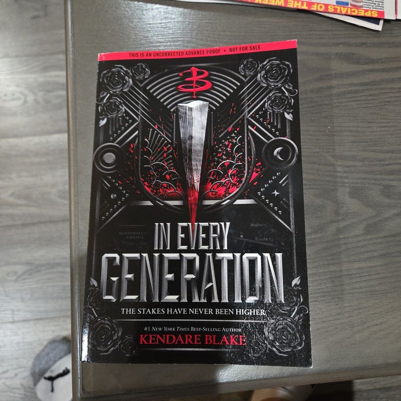 In Every Generation (advanced reader copy ARC)