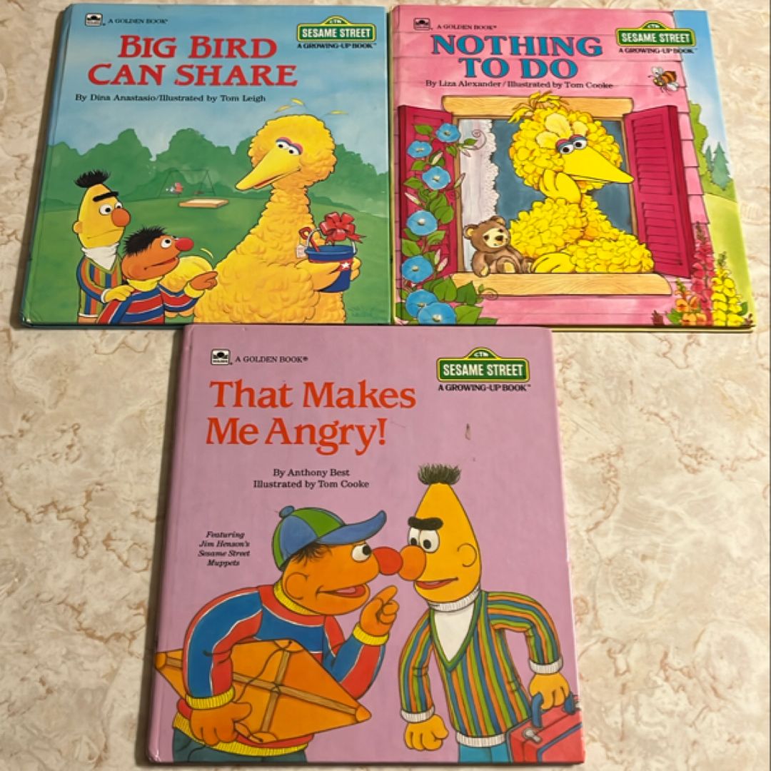 Sesame Street Growing Up Book Bundle