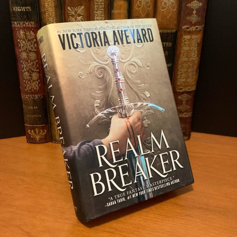 SIGNED Realm Breaker, First Edition First Printing