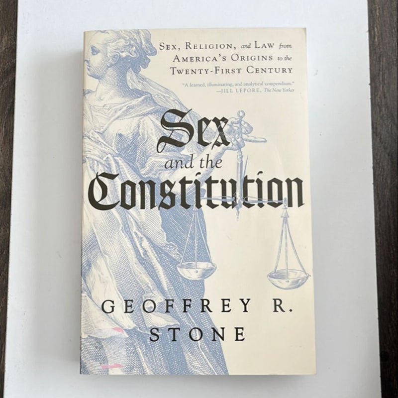 Sex and the Constitution