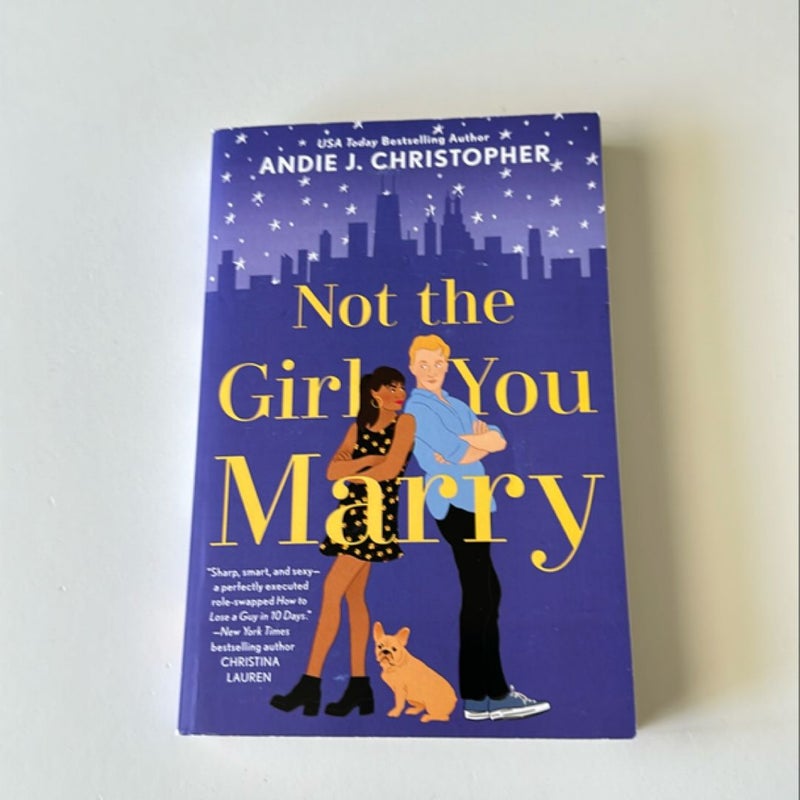 Not the Girl You Marry (signed)