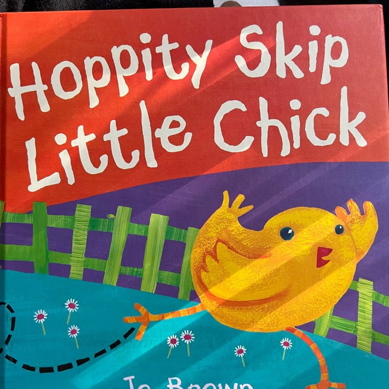 Hoppity skip little chick