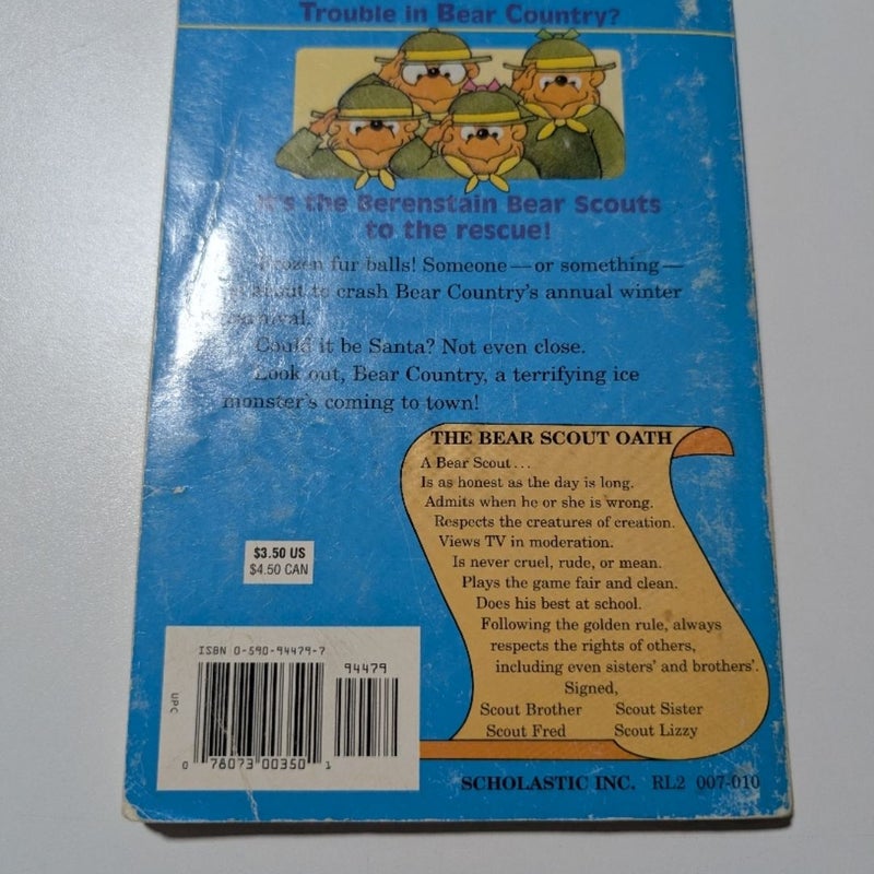 The Berenstain Bear Scouts and the Ice Monster By Stan & Jan Berenstain