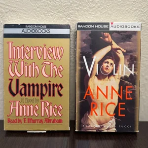 Ann Rice Audio Book Bundle: Interview with the Vampire & Violin