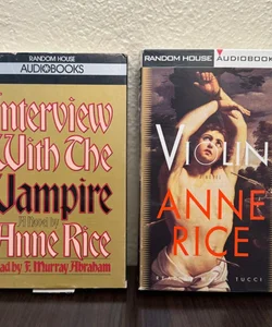 Ann Rice AUDIO BOOK Bundle: Interview with the Vampire & Violin