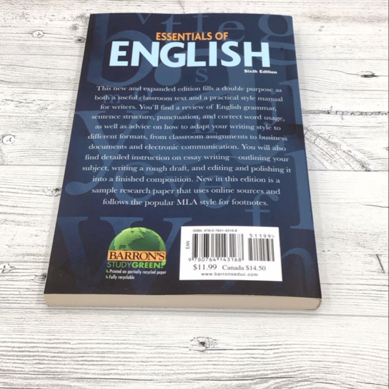 Essentials Of English