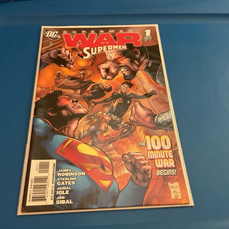 Superman : War Of The Superman (2010DC) 1-4