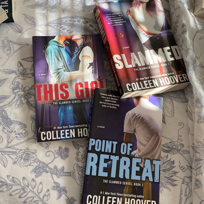 Slammed Trilogy (All 3 books) OG covers