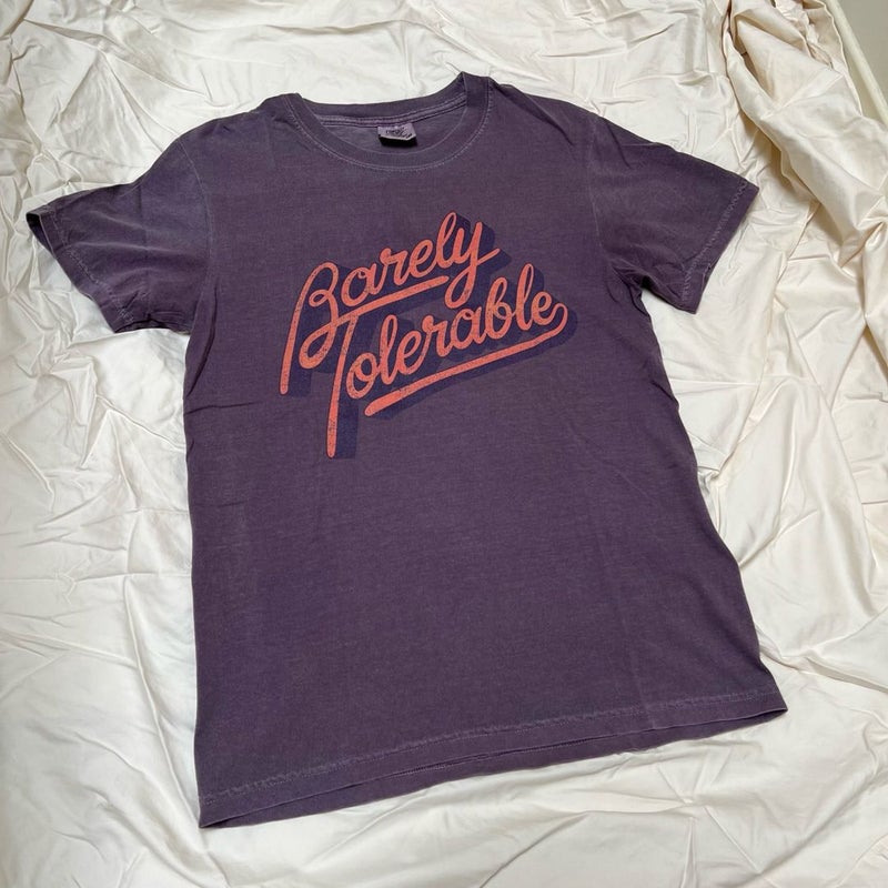 Inkwell Threads Pride & Prejudice Tee “Barely Tolerable”