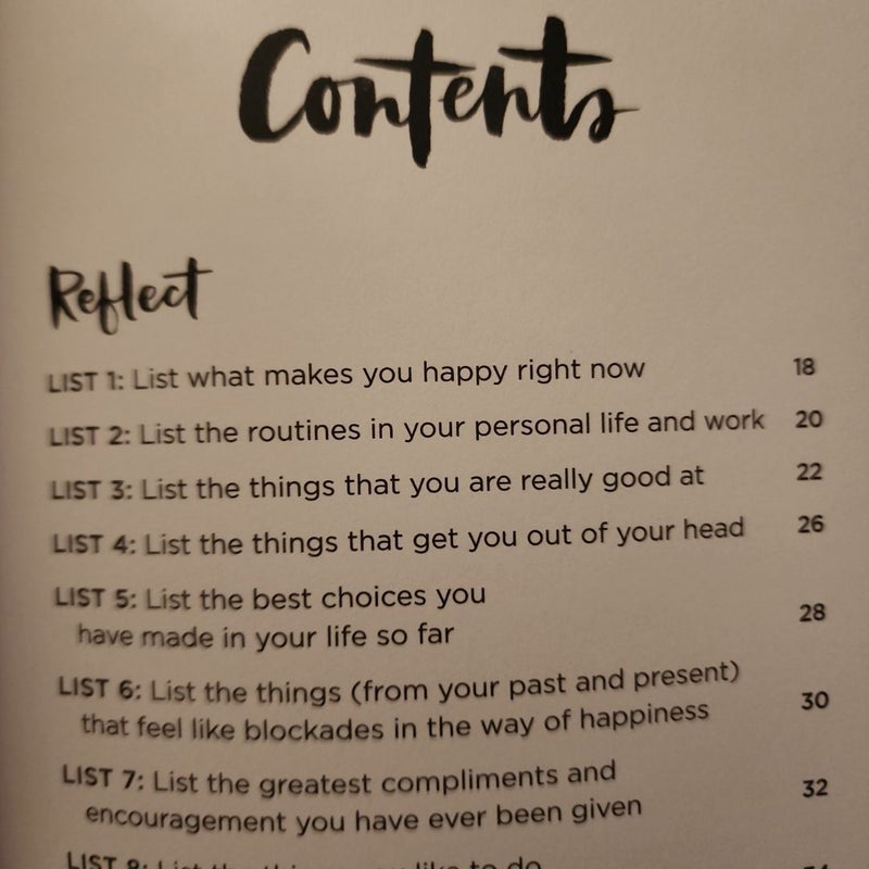 52 Lists for Happiness