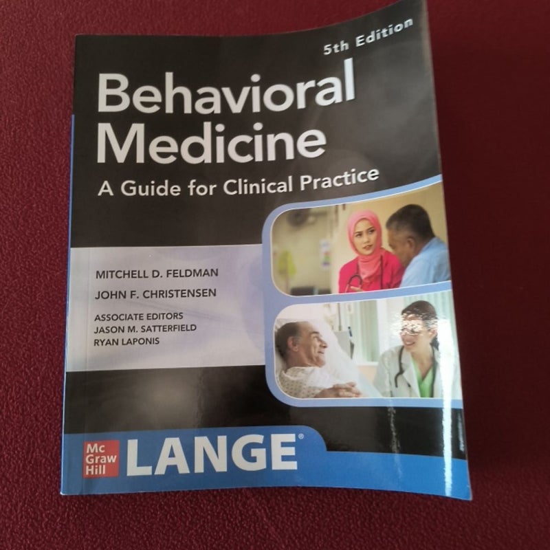 Behavioral Medicine a Guide for Clinical Practice 5th Edition