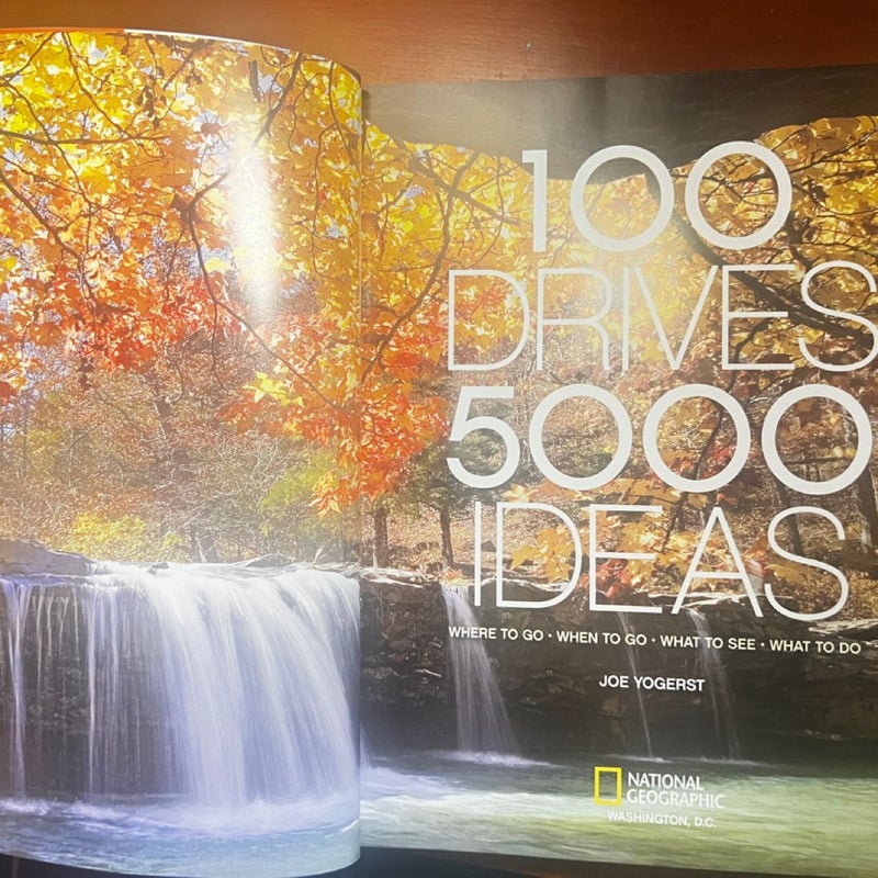 100 Drives, 5,000 Ideas National Geographic