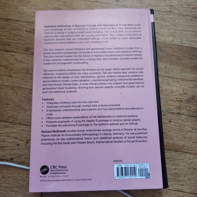 Statistical Rethinking by Richard McElreath