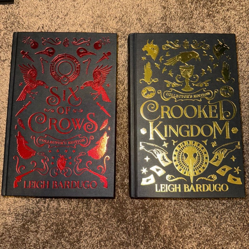 UK Collector’s Editions Six of Crows & Crooked Kingdom