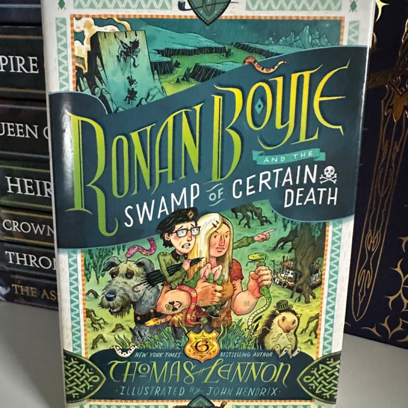 Ronan Boyle and the Swamp of Certain Death (Ronan Boyle #2)