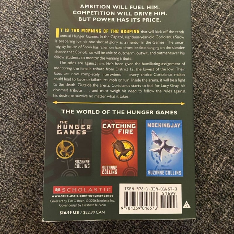 The Ballad of Songbirds and Snakes (a Hunger Games Novel)