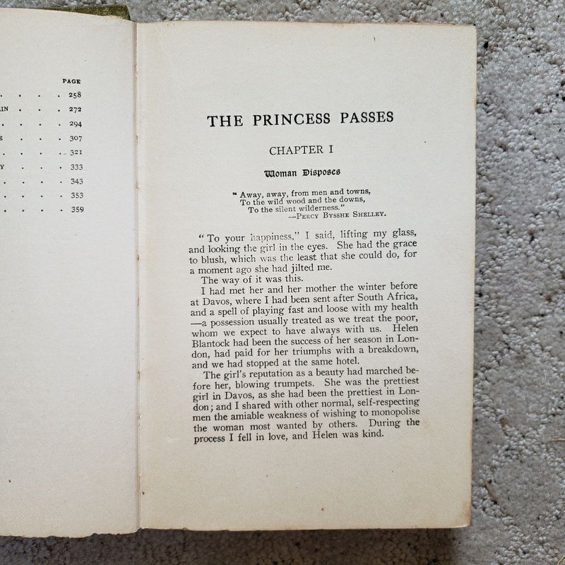 The Princess Passes (This Edition, 1905)